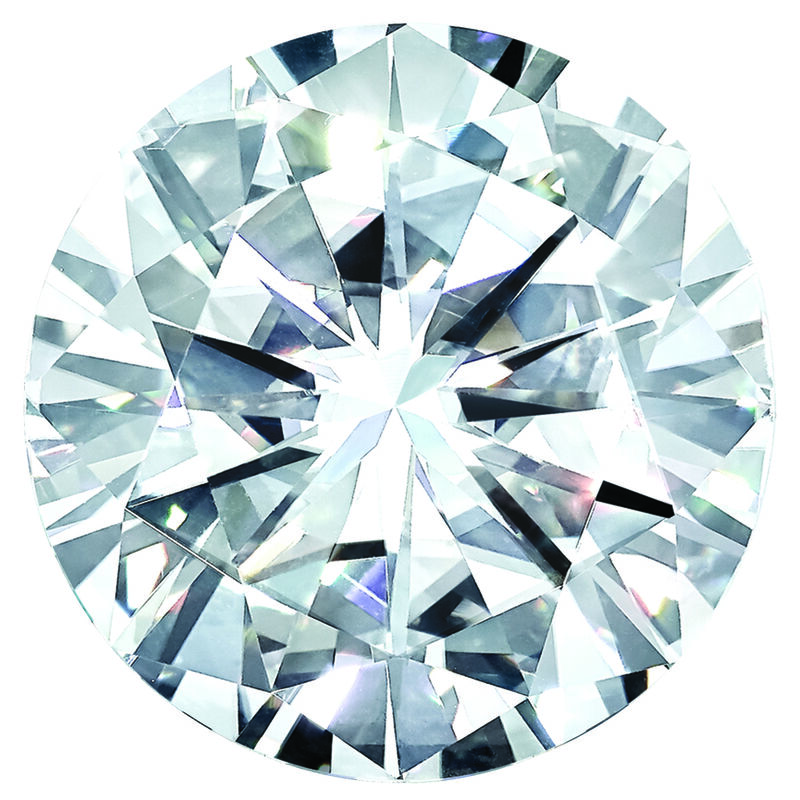 Round 5mm Loose Moissanite Stone image number null