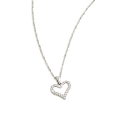 Diamond Heart Pendant 1/6ct. T.W.