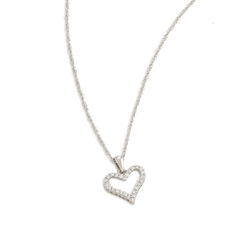 Diamond Heart Pendant 1/6ct. T.W. image number null
