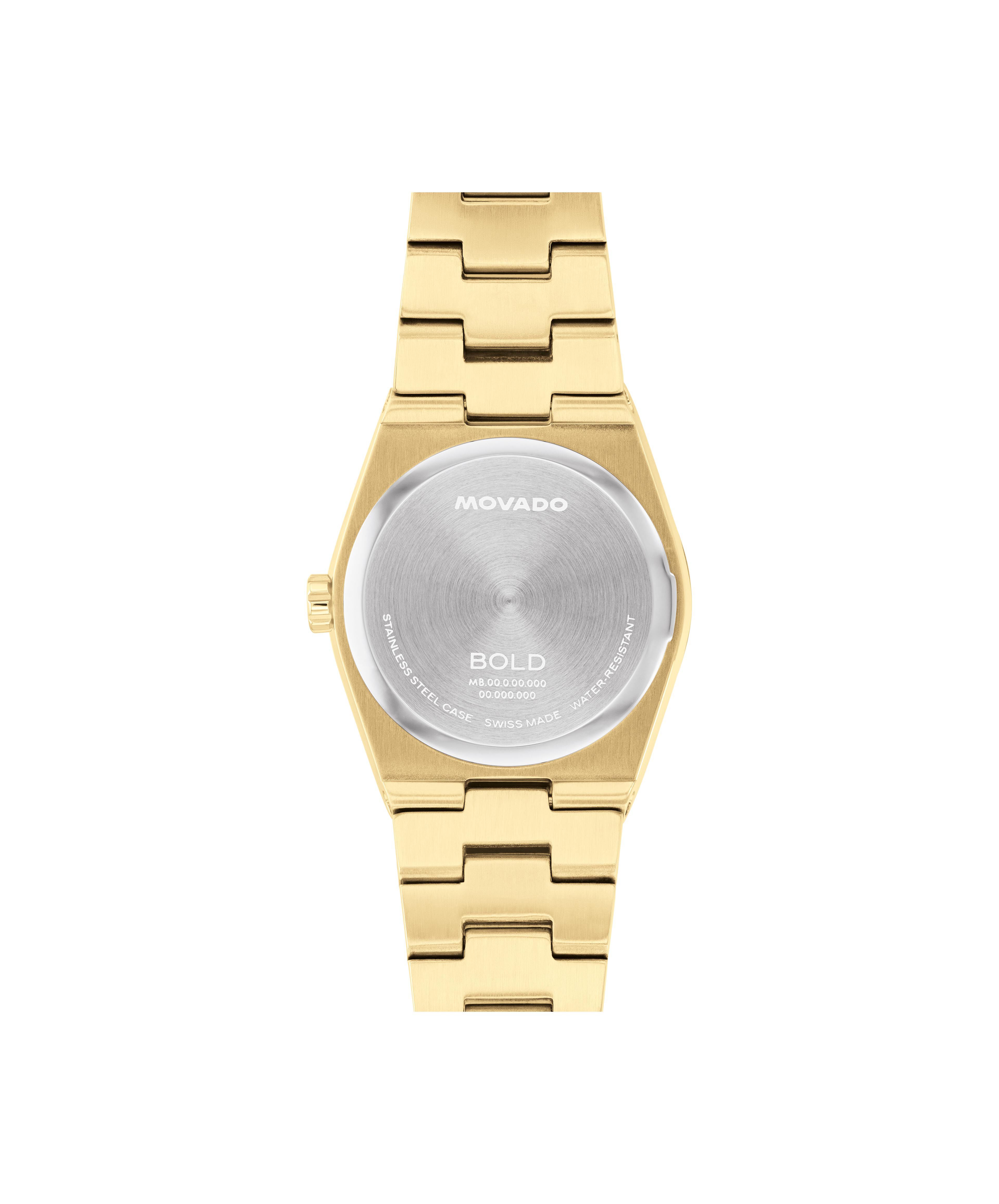 Movado Ladies' BOLD Quest Mini Champagne Dial Gold-Tone Stainless
