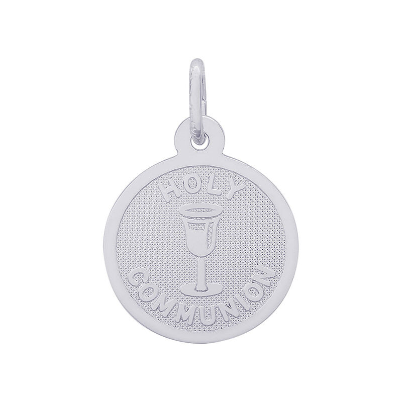 Holy Communion Sterling Silver Charm image number null