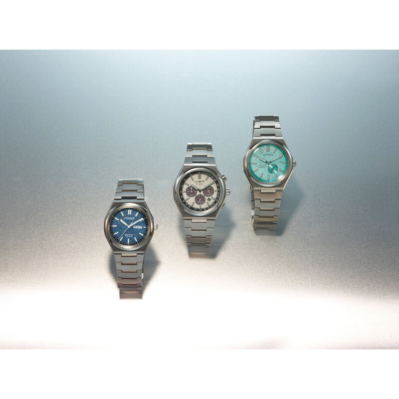 Citizen  Super Titanium Classic Blue Dial AW0130-85L image number null