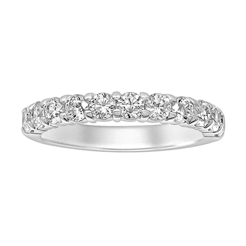 Classic Elegance Diamond 1ctw. Wedding Band in 14k White Gold image number null