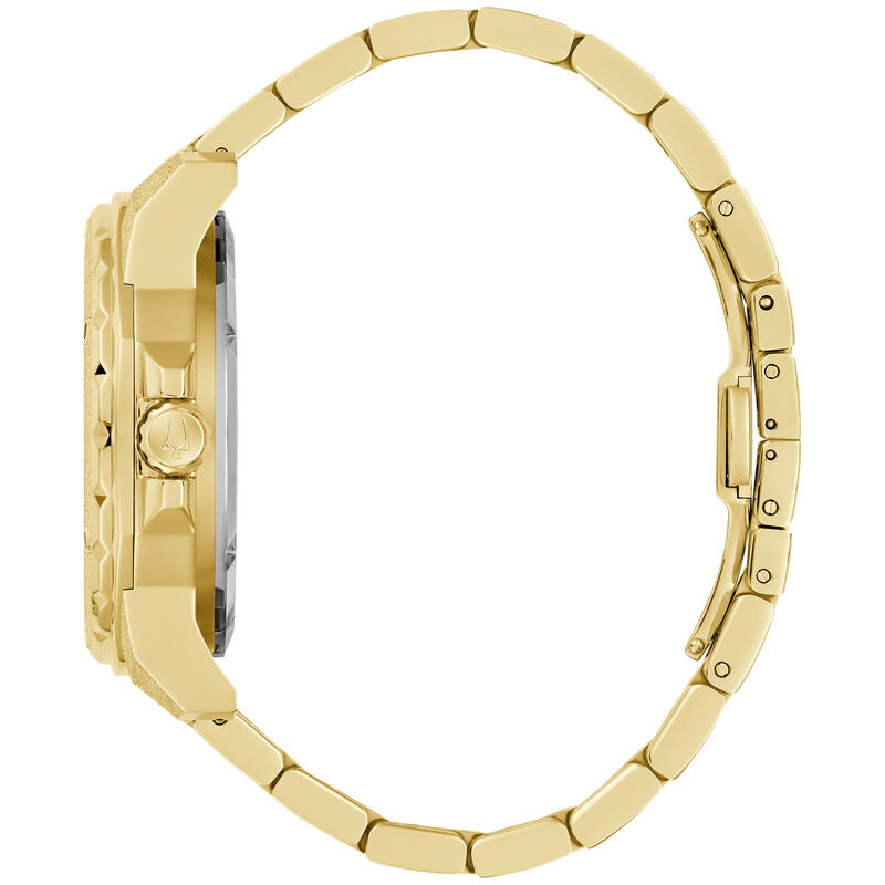 Bulova Marine Star Marc Anthony Automatic Gold Tone Dial 97A200 image number null