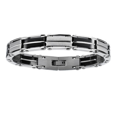 Men's Stainless Steel Fashion Bracelet 8.25" 