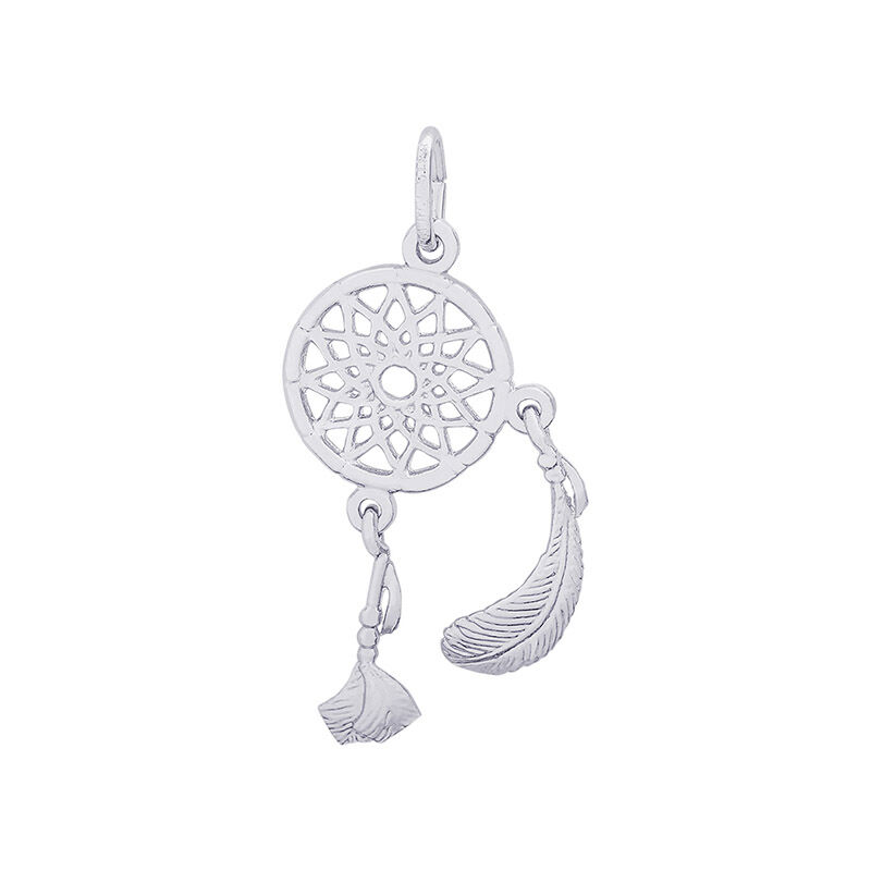 Dream Catcher Sterling Silver Charm image number null
