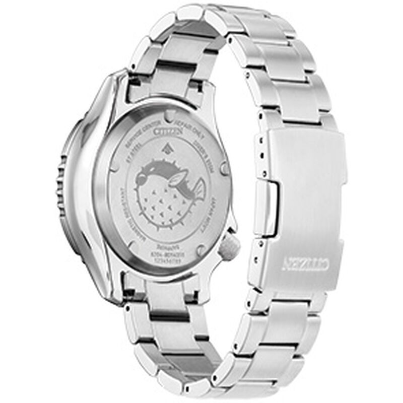 Citizen Men's Stainless Steel Promaster Sea Automatic Fugu Dive Watch NY0151-59X image number null