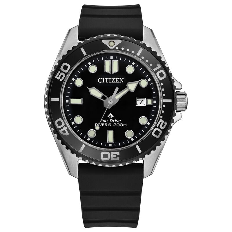 Citizen Promaster Dive 3 Black Dial Watch BN0266-07E image number null