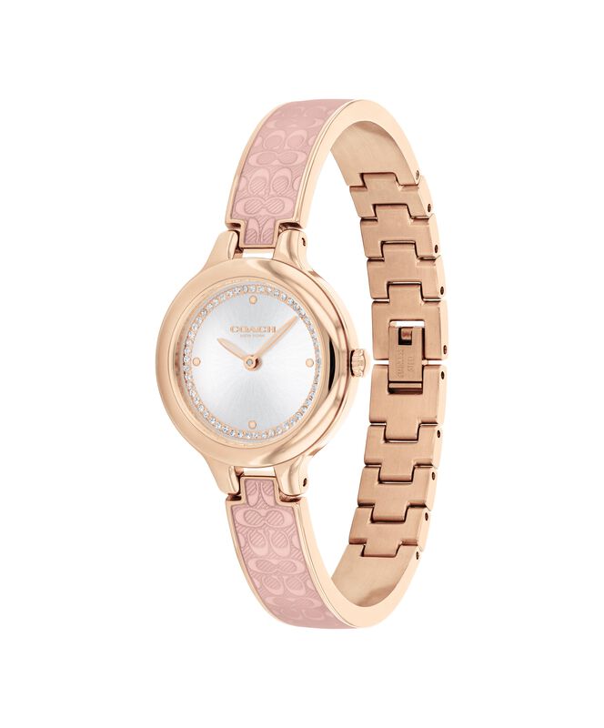 COACH Ladies' Chelsea Rose Gold Tone Stainless Steel 27mm Watch 14504331 image number null