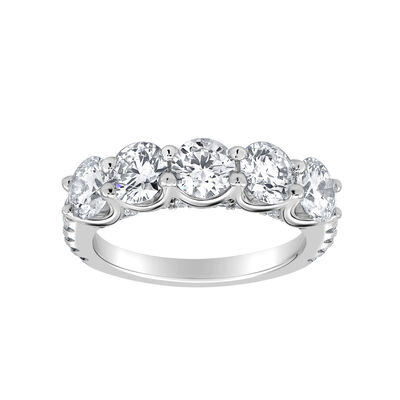 Lab Grown Diamond 2 1/2ctw. 14k White Gold Anniversary Ring