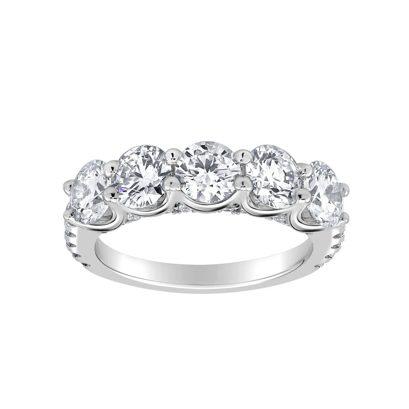 Lab Grown Diamond 2 1/2ctw. 14k White Gold Anniversary Ring image number null
