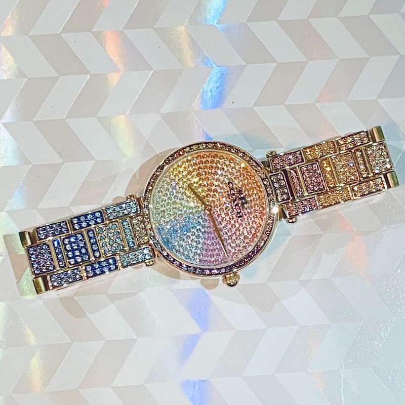 Coach Ladies' Park Crystal Rainbow Watch 14503429 image number null