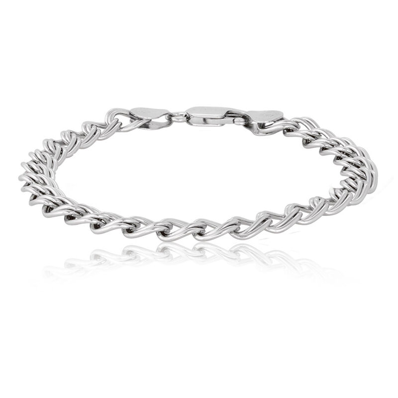 Sterling Silver Charm Bracelet image number null