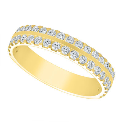 Diamond 3/4ctw. 14k White Gold Anniversary Ring