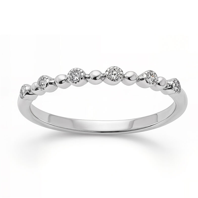 Diamond Ring in Sterling Silver image number null