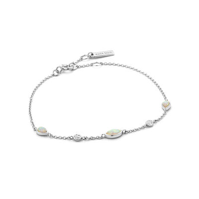 Opal Color Bracelet in Sterling Silver