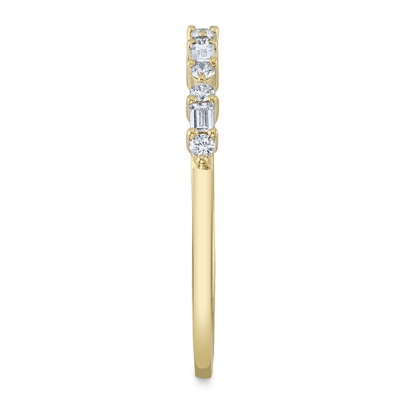 Diamond 1/4ctw. Anniversary Ring in 14k Yellow Gold image number null