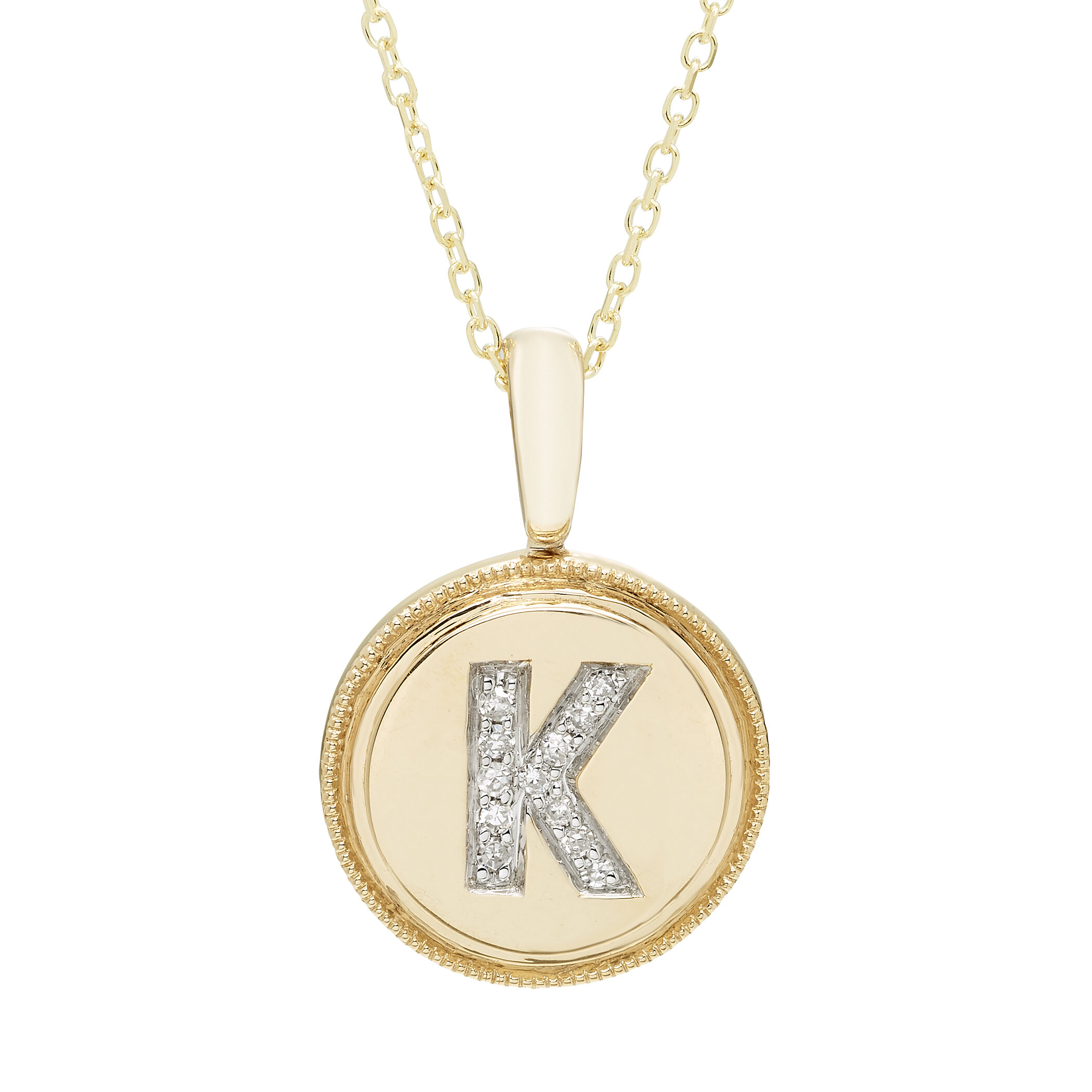 Tiffany & Co. Silver Elsa Peretti 'K' Alphabet letter Initial 16