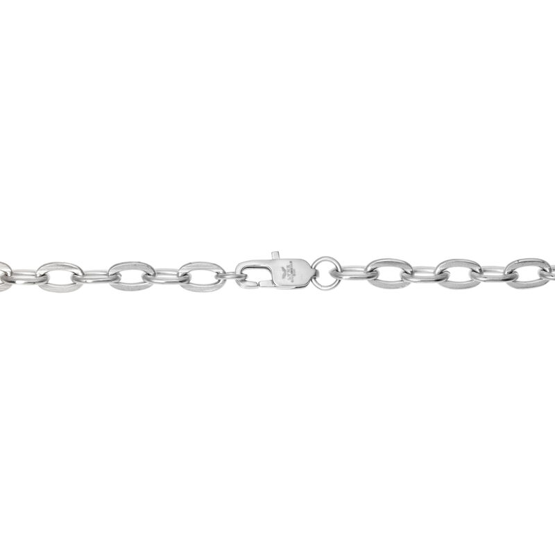 Men's Link 24" Chain 6mm in Stainless Steel image number null