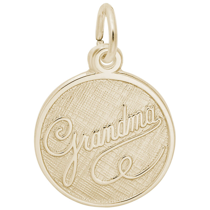 Grandma Charm in 10k Yellow Gold image number null