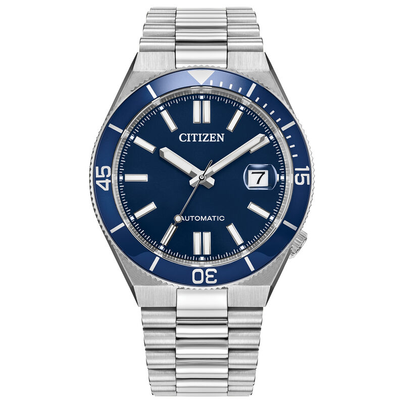 Citizen TSUYOSA Shore Automatic Blue Dial NJ0230-59L image number null