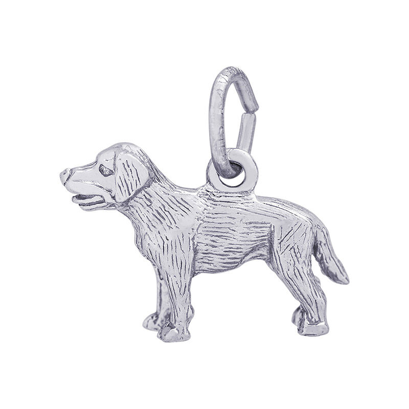 Labrador Sterling Silver Charm image number null