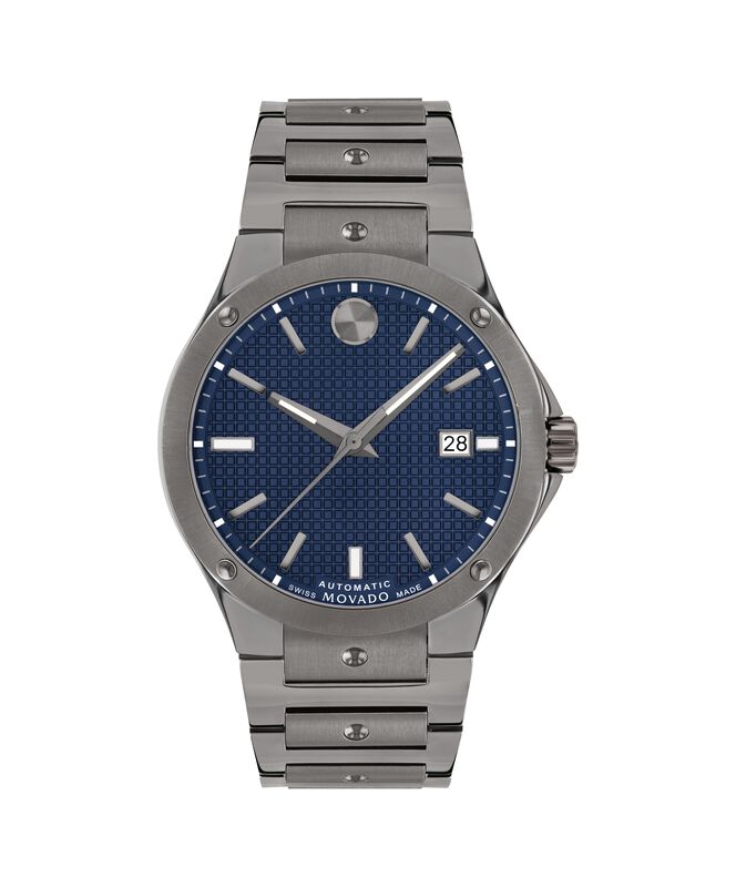Movado Men's SE Automatic Grey-Tone Watch 0607553 image number null