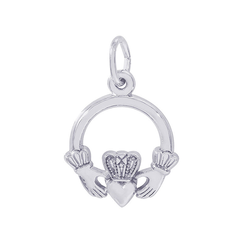 Claddagh Sterling Silver Charm image number null