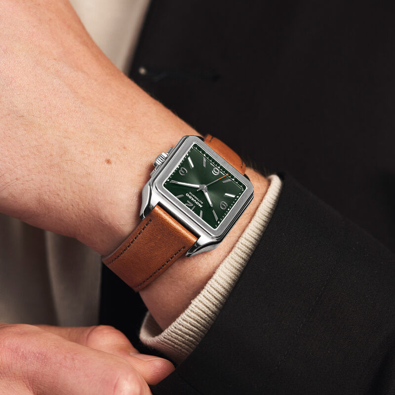 Movado Heritage Series 1917 Automatic Green Dial 3650253 image number null