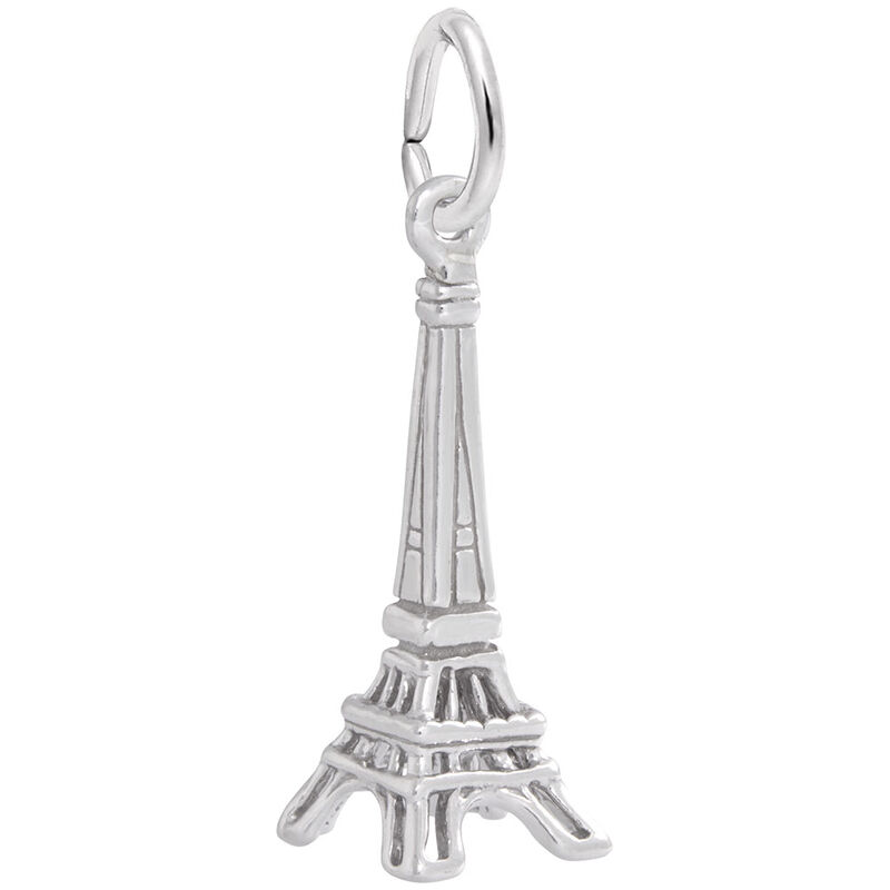 Eiffel Tower Sterling Silver Charm image number null