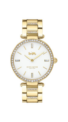 COACH Ladies "Park" Gold Plated Stainless Steel Watch 14503093