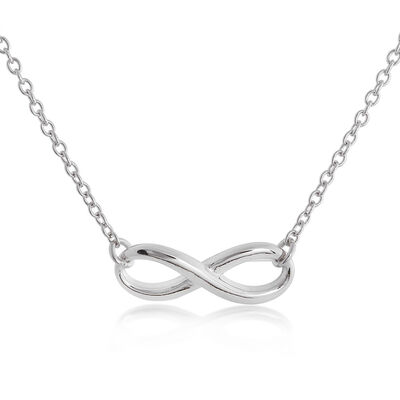 Infinity Sterling Silver Necklace