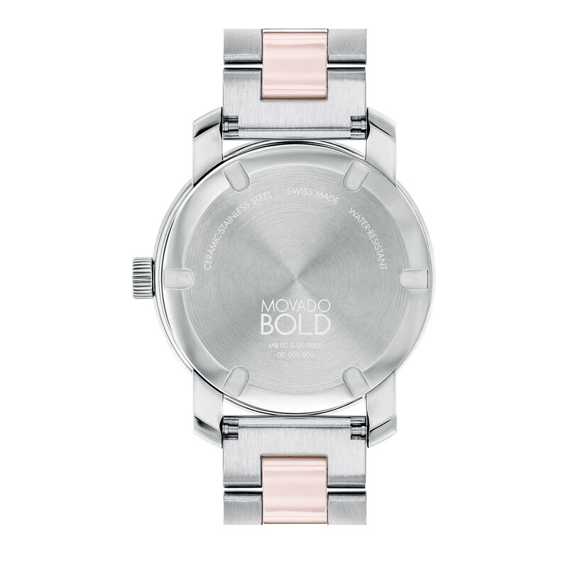 Movado BOLD Ladies' Pink Ceramic Watch 3600881 image number null