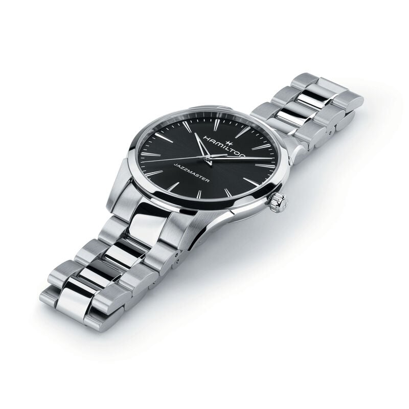 Hamilton Jazzmaster Quartz Black Dial 40mm H32461131 image number null