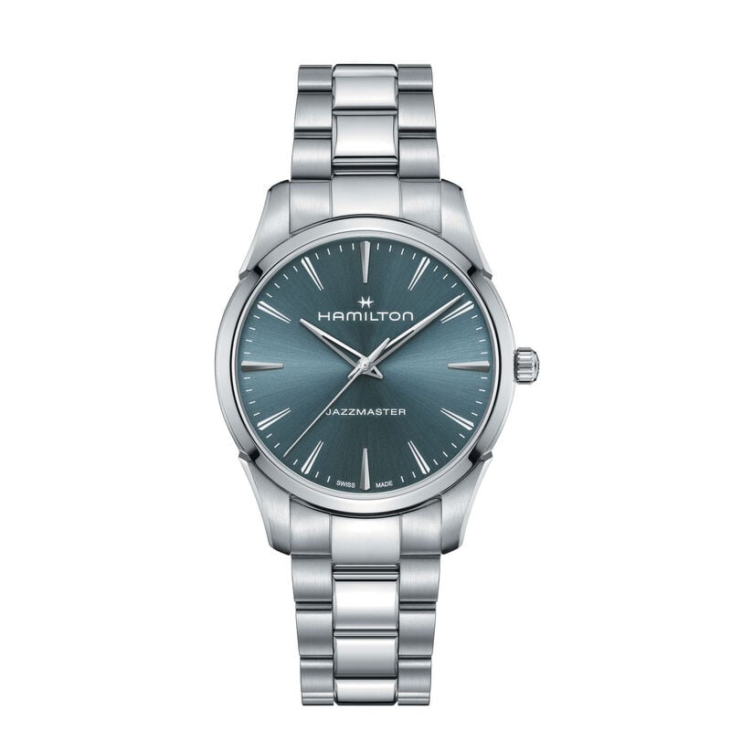 Hamilton Jazzmaster Quartz Blue Dial 40mm H32461141 image number null