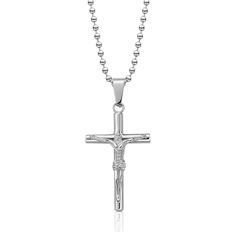 Stainless Steel Crucifix Pendant image number null