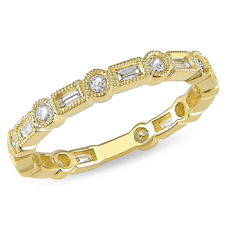Diamond Eternity 1/2ctw. Band in 10k Yellow Gold image number null