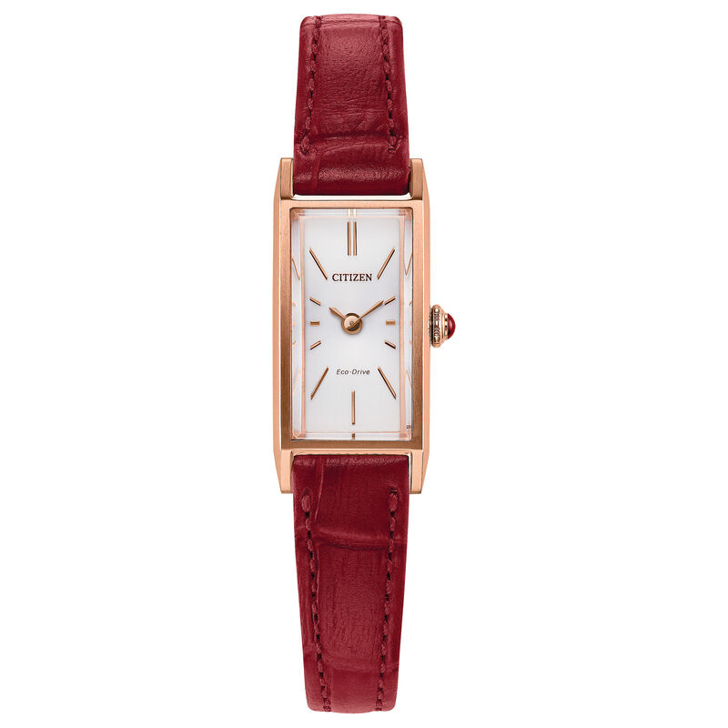 Citizen Fio Eco-Drive White Dial EG7123-01A image number null