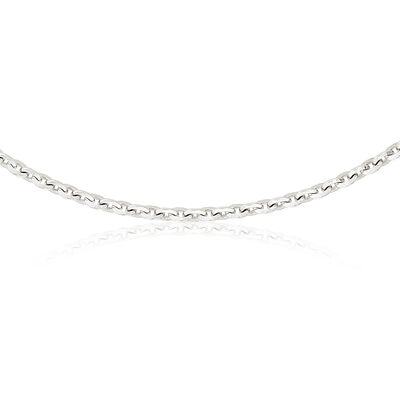 Cable Chain 24" in Sterling Silver ( 2.8mm)