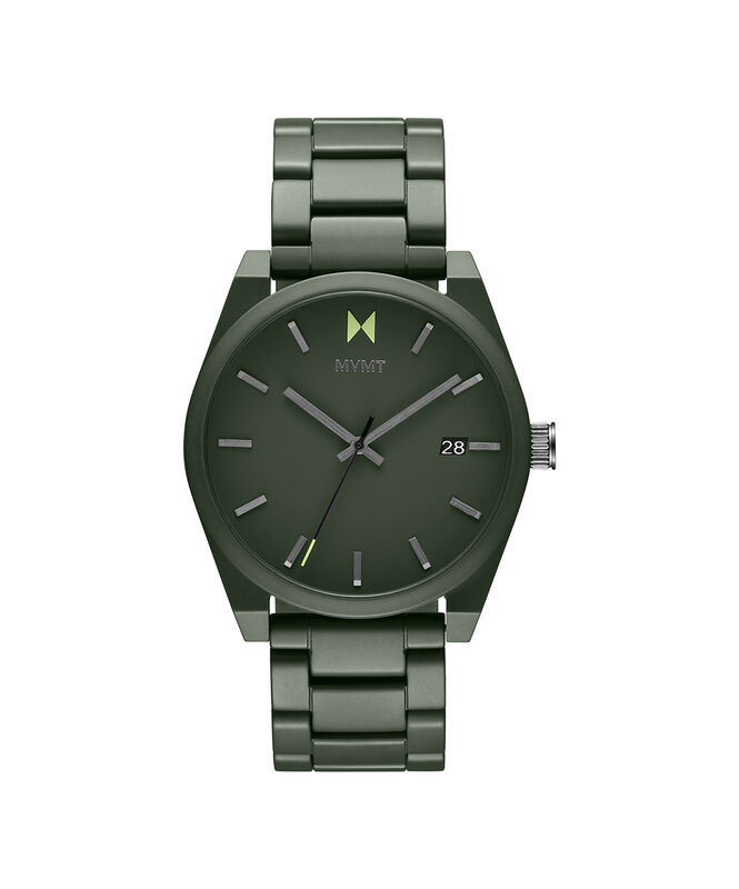 Men's MVMT Element Ceramic Green Dial Bracelet 43mm Watch 28000328-D image number null