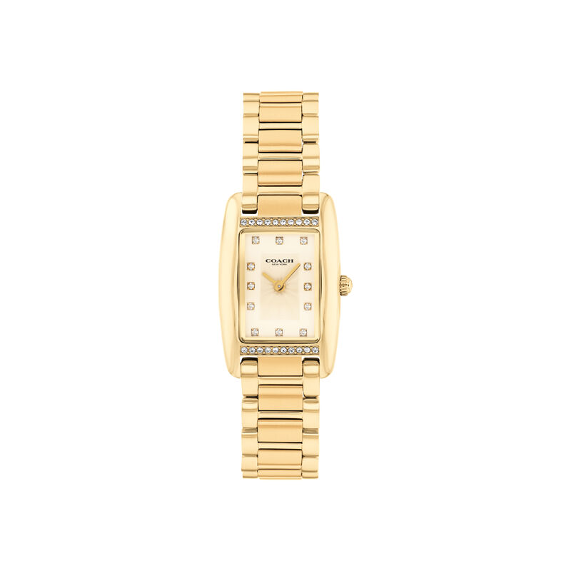 Coach Ladies' Light Gold Dial Stainless Steel Watch 14504588 image number null