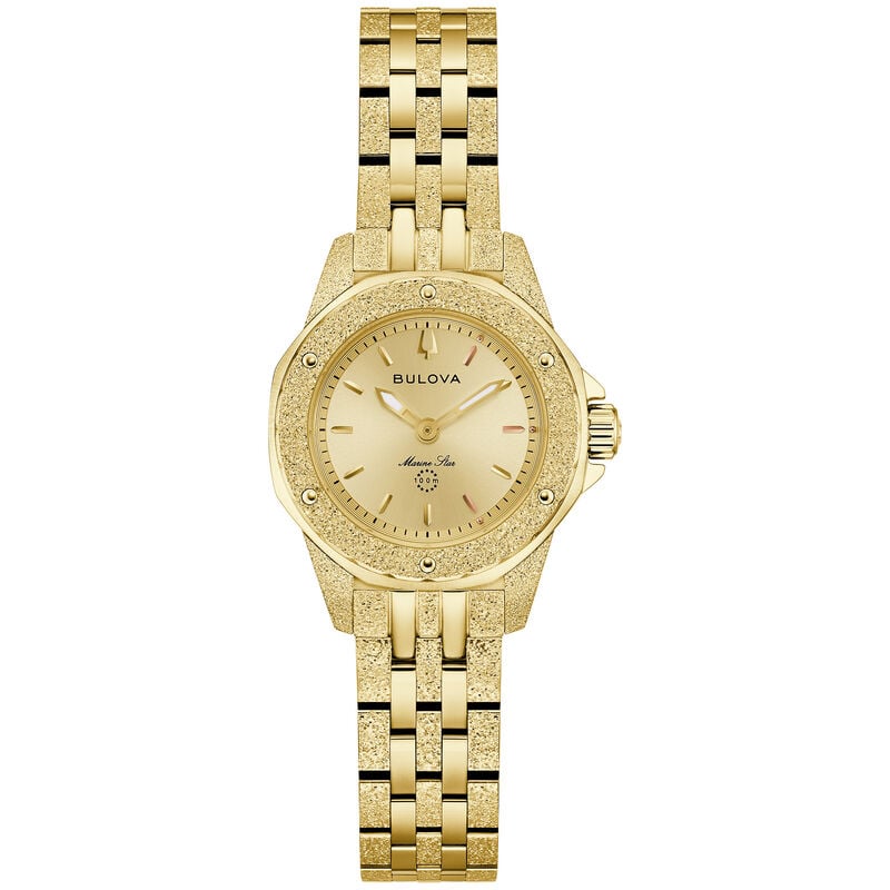 Bulova Marc Anthony Gold Tone Dial 97L192 image number null
