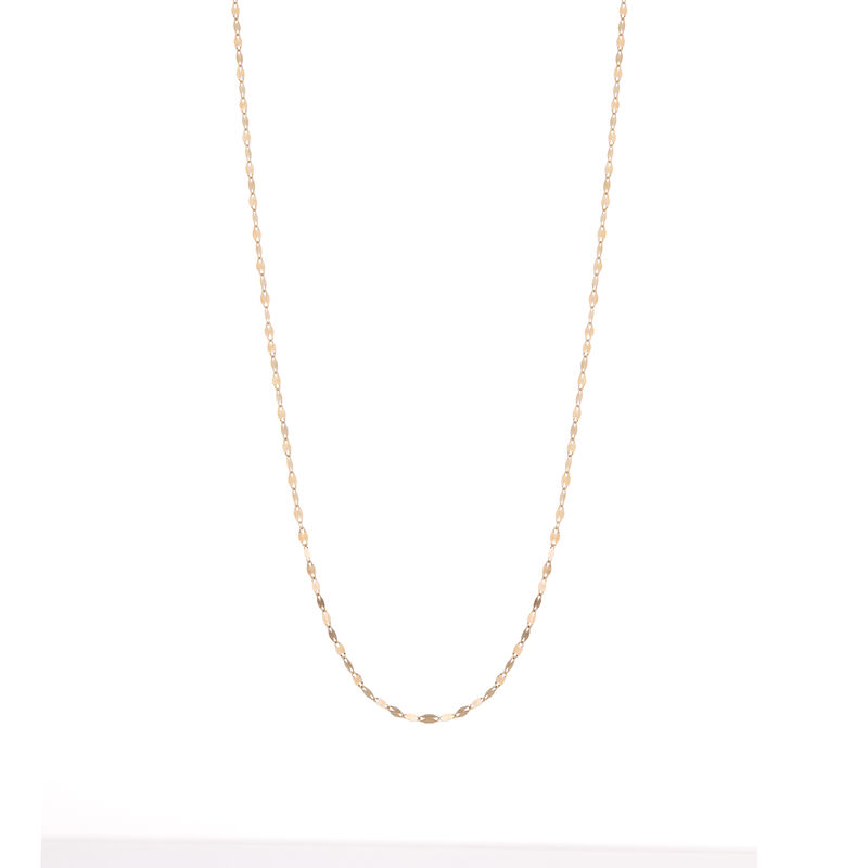 Mirror Flat Chain 18" Chain in 10k Yellow Gold (1.9mm) image number null