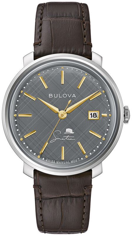 Bulova Men's Frank Sinatra "The Best is Yet to Come" Watch 96B345 image number null