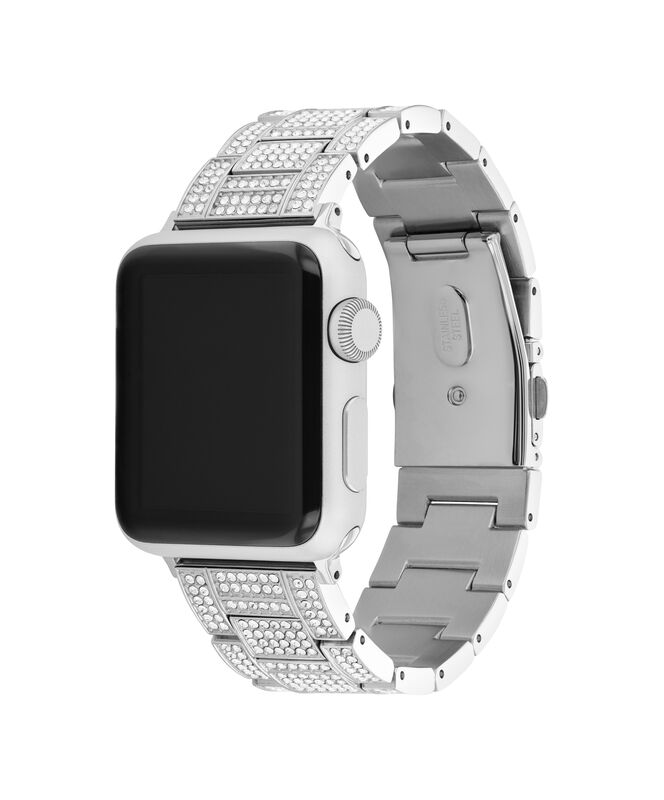 Coach Ladies' Stainless Steel Apple Watch Strap 14700056 image number null