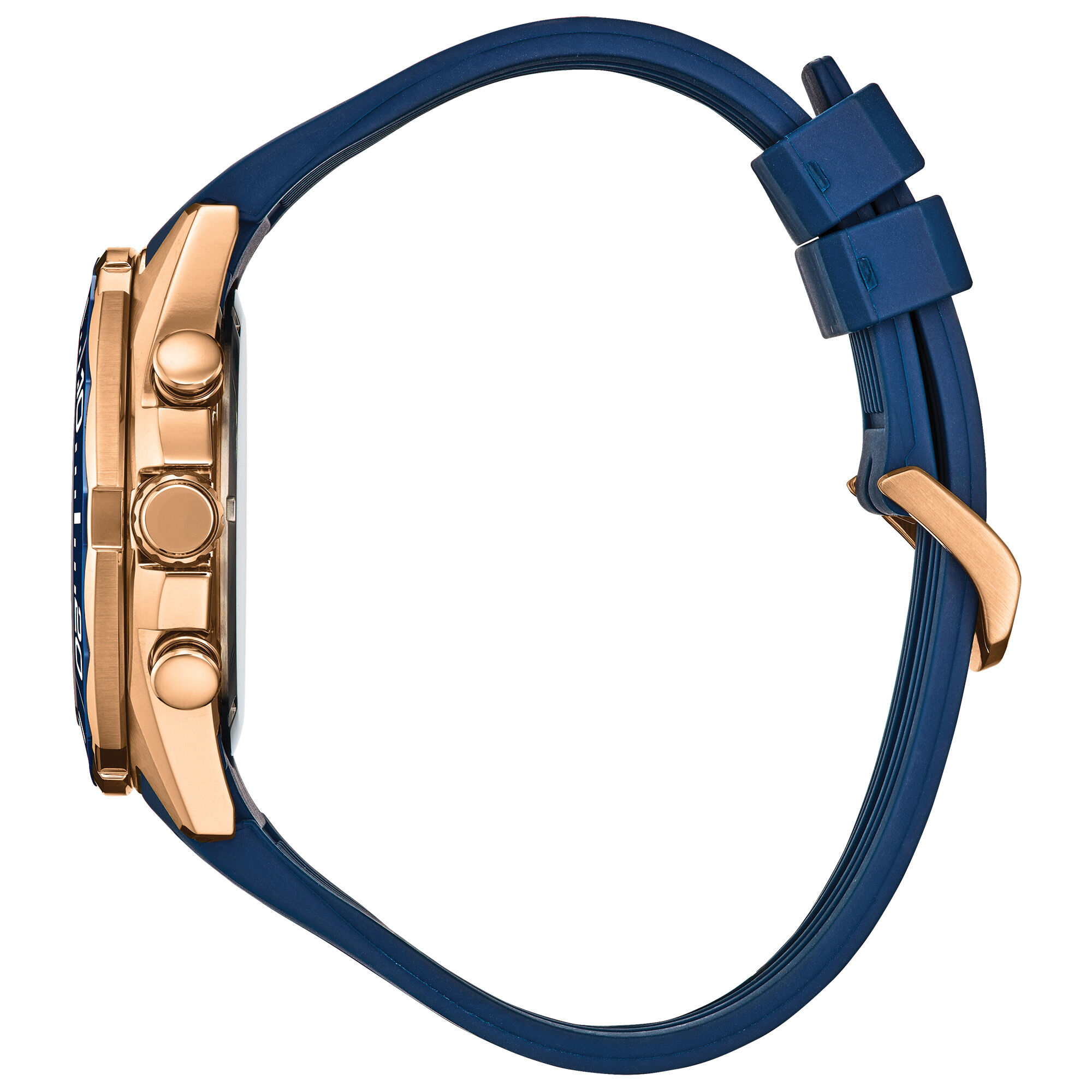 Citizen Endeavor Chronograph Blue Dial Rose Gold Tone CA4733-00L