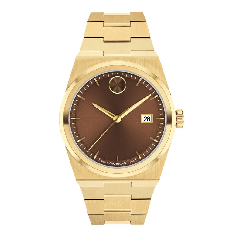 Movado Bold Quest Brown Dial Watch 3601435 image number null