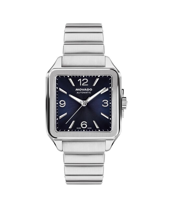 Movado Heritage Series 1917 Automatic Blue Dial 3650255 image number null