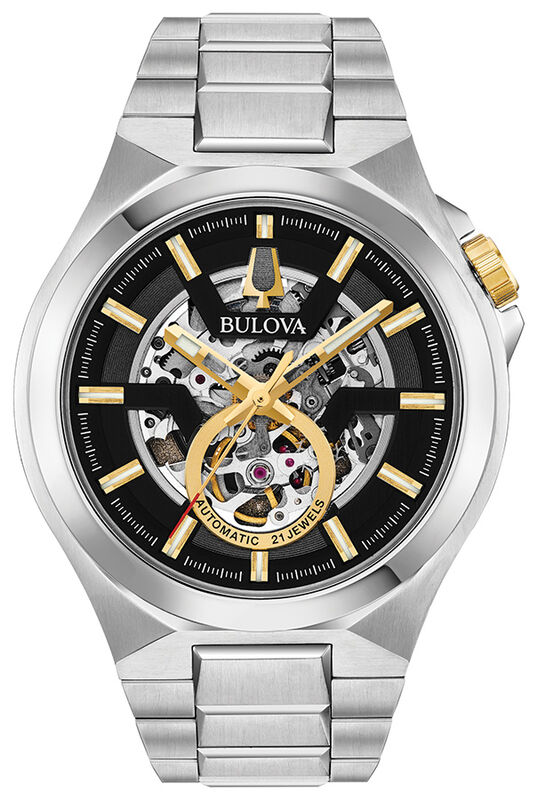Bulova Men's Maquina Watch 98A224 image number null