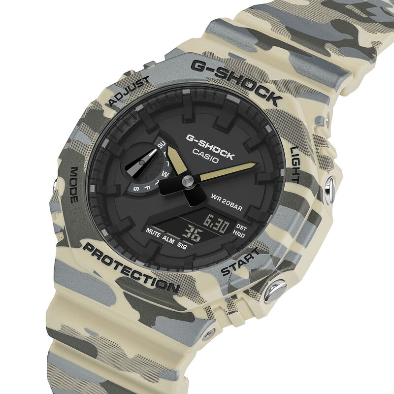 G-SHOCK Analog Digital Black Dial GA2100CM-5A image number null